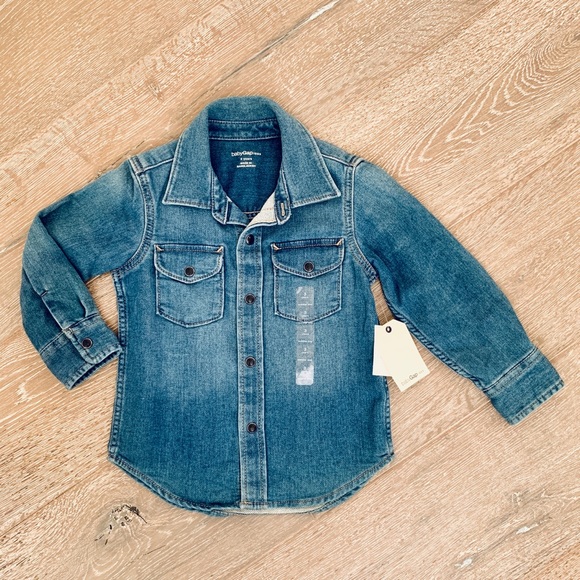 GAP Other - {GAP KIDS} TODDLER BOY DENIM SHIRT